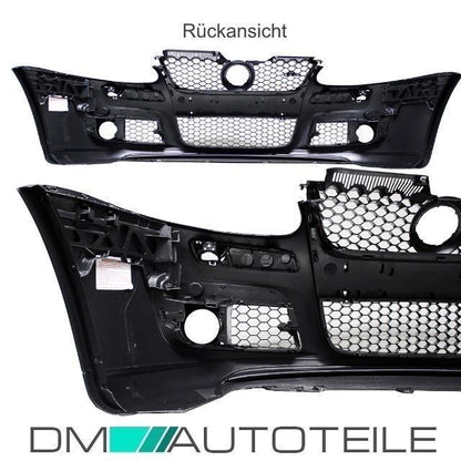 STOßSTANGE Vorne SET + GITTER + ZUBEHÖR KOMPLETT + ABE für VW Golf 5 V UMBAU GTI