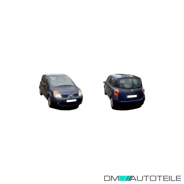 Stoßstange vorne grundiert passt für Renault Modus 04-07