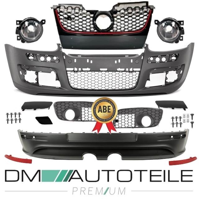 Stoßstange Komplett + Heck Diffusor Bodykit + ABE ZULASSUNG passt für VW Golf 5