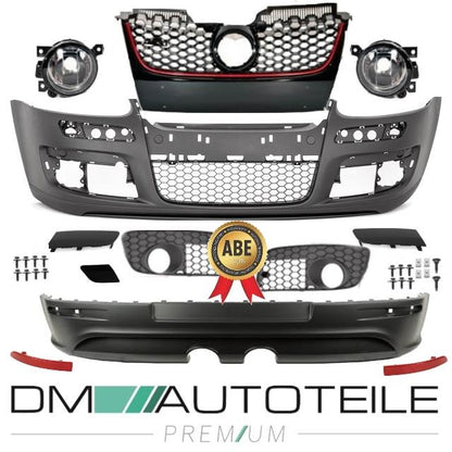 Stoßstange Komplett + Heck Diffusor Bodykit + ABE ZULASSUNG passt für VW Golf 5
