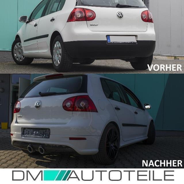 Stoßstange Komplett + Heck Diffusor Bodykit + ABE ZULASSUNG passt für VW Golf 5