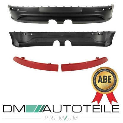 Stoßstange Komplett + Heck Diffusor Bodykit + ABE ZULASSUNG passt für VW Golf 5