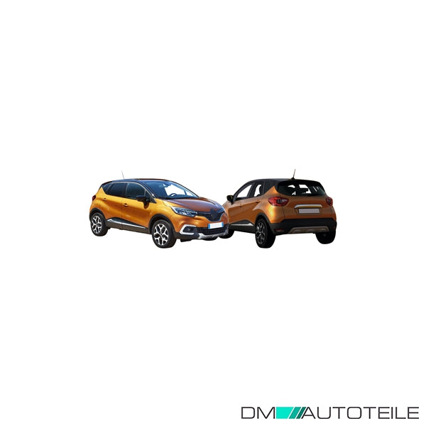 Stoßstange hinten unten schwarz passt für Renault Captur I Facelift ab 2017