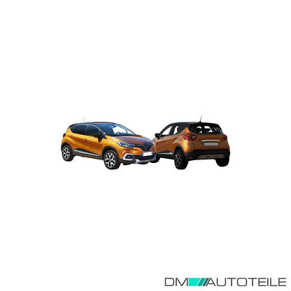 Stoßstange hinten unten schwarz passt für Renault Captur I Facelift ab 2017