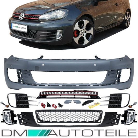 Stoßstange vorn Stoßfänger 4x PDC + SRA + NSW + Zubehör passt für VW Golf 6