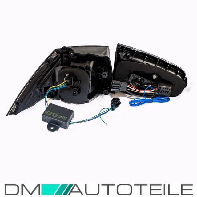 LED Rückleuchten R-Optik Smoke Klarglas Heckleuchten Rechts Links für VW Golf 7