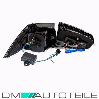 LED Rückleuchten R-Optik Smoke Klarglas Heckleuchten Rechts Links für VW Golf 7