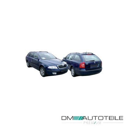 Stoßstange vorne glatt schwarz passt für Skoda Octavia II Typ 1Z bj 04-09