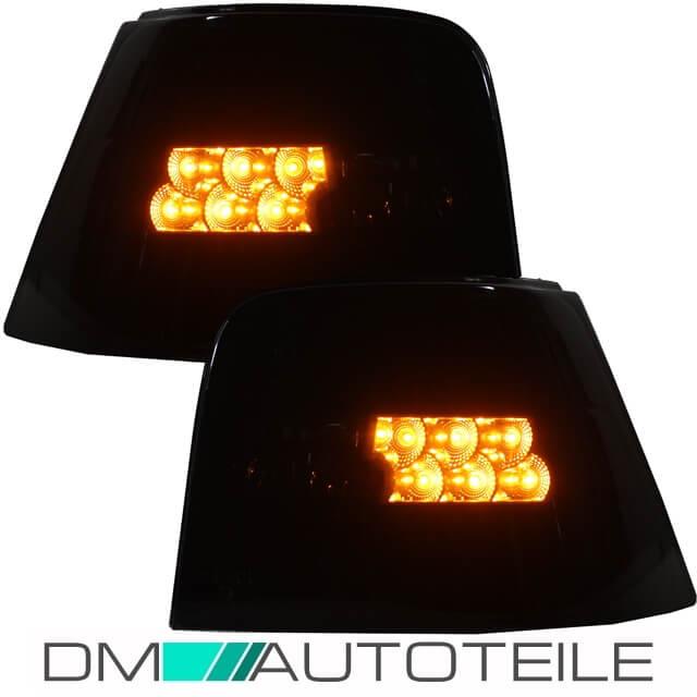 Rückleuchten Heckleuchten Schwarz Black Limo passt für VW Golf 4 ab 1997-2004