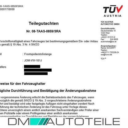 Frontschürze Stoßstange vorne für VW Golf 4 ALU RACE + R32 GITTER aus Alu