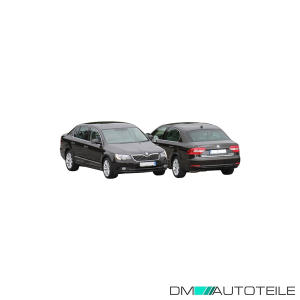 Stoßstange vorne schwarz passt für Skoda Superb II 3T Facelift 13-15