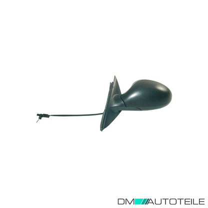 Außenspiegel links asphärisch mech. schwarz passt für Seat Ibiza III, Cordoba
