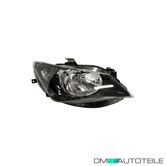 Hauptscheinwerfer rechts H4 ohne Motor passt für Seat Ibiza IV 12-16