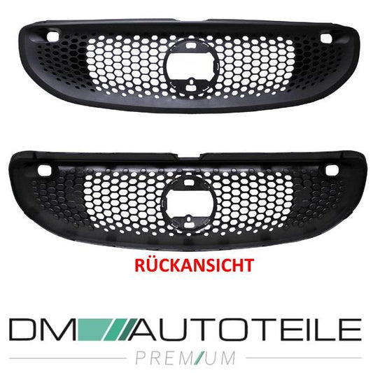 Smart Fortwo 453 Bj.14- Kühlergitter Lüftungsgitter Schwarz Vorne