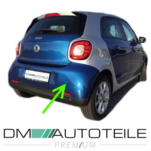 Smart Forfour 453 Bj.14- Stoßstange Hinten Grundiert mit Abdeckung Zughacken
