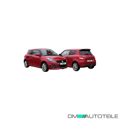 Stoßstange hinten grundiert passt für Suzuki Swift Sport IV FN ab 2012