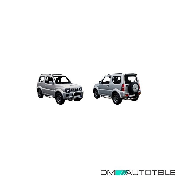 Stoßstange vorne grau genarbt passt für Suzuki Jimny FJ Facelift ab 10/2012