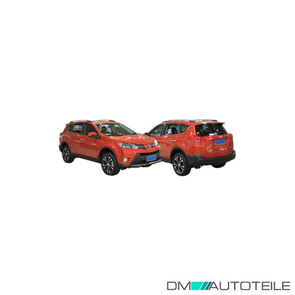 Stoßstange hinten dunkelgrau geriffelt +PDC passt für Toyota RAV 4 IV ab 13-16