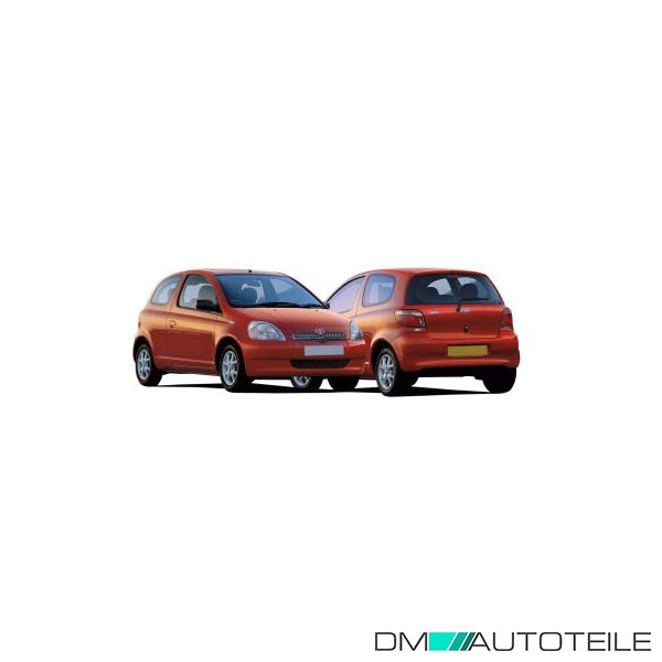 Stoßstange hinten oben dunkelgrau passt für Toyota Yaris P1 bj 99-03