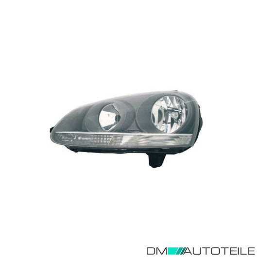 Hauptscheinwerfer Scheinwerfer links H7/H7 mit Motor passt für VW Golf V 05-08