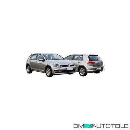 Hauptscheinwerfer rechts H15 H7 mit Motor passt für VW Golf VII ab 10/2012 -