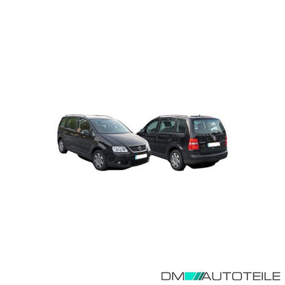 Hauptscheinwerfer Scheinwerfer Frontscheinwerfer rechts H7/H1 mit Motor passt für VW Touran 03-06