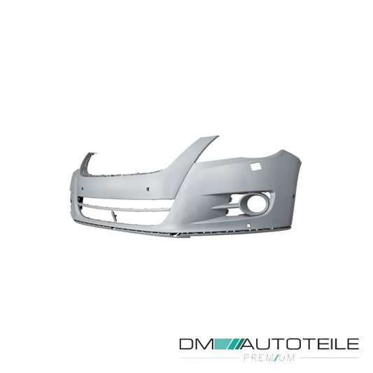 Stoßstange vorne grundiert für SRA + 6x Parkhilfe passt für VW Tiguan 5N 07-11