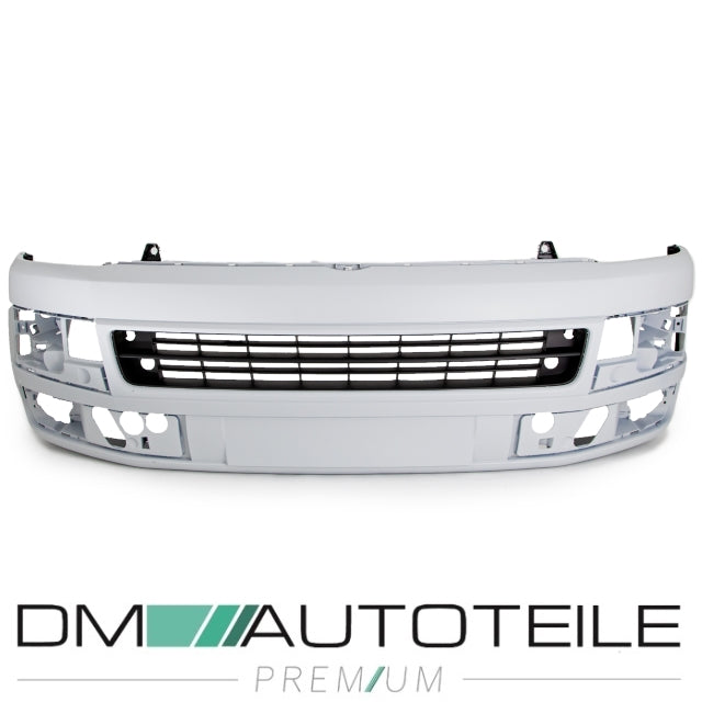 Stoßstange vorne grundiert+Gitter passt für VW Transporter T5 Facelift 09-15
