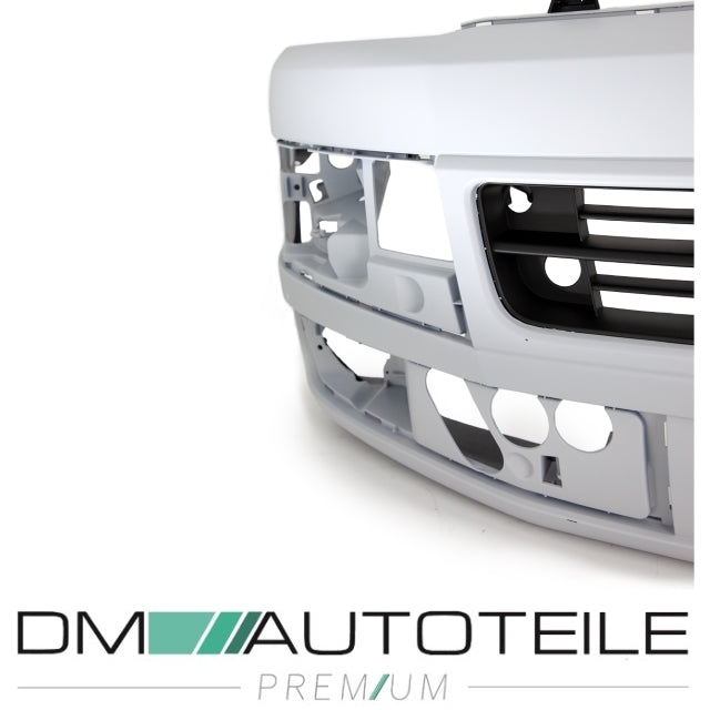 Stoßstange vorne grundiert+Gitter passt für VW Transporter T5 Facelift 09-15