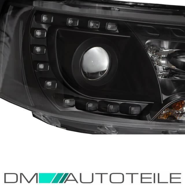 SATZ Xenon Scheinwerfer Schwarz D1S+TAGFAHRLICHT U-LED für BMW 3er
