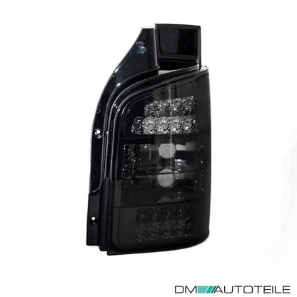 LED Rückleuchten Heckleuchten SET Schwarz SMOKE passt für VW T5 ab 2003-2009
