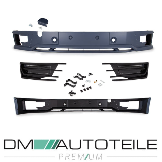 Front Spoiler Lippe Stoßstange Sportline für VW T6 Multivan Transporter ab 2015