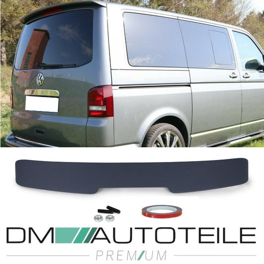 Dachspoiler Heckklappen Heckspoiler grundiert passt für VW T5 / T5.1 Transporter 2003 – 2015 mit Heckklappe