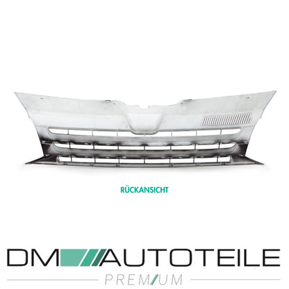 Kühlergrill Grill Clean Schwarz glanz Leiste Chrom für VW T5 GP Facelift 09-15