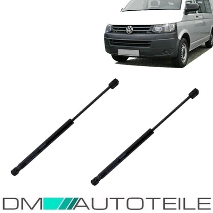 Set Motorhaube + Gasdruckdämpfer passt für VW T5 / T6 ab 2009-2015