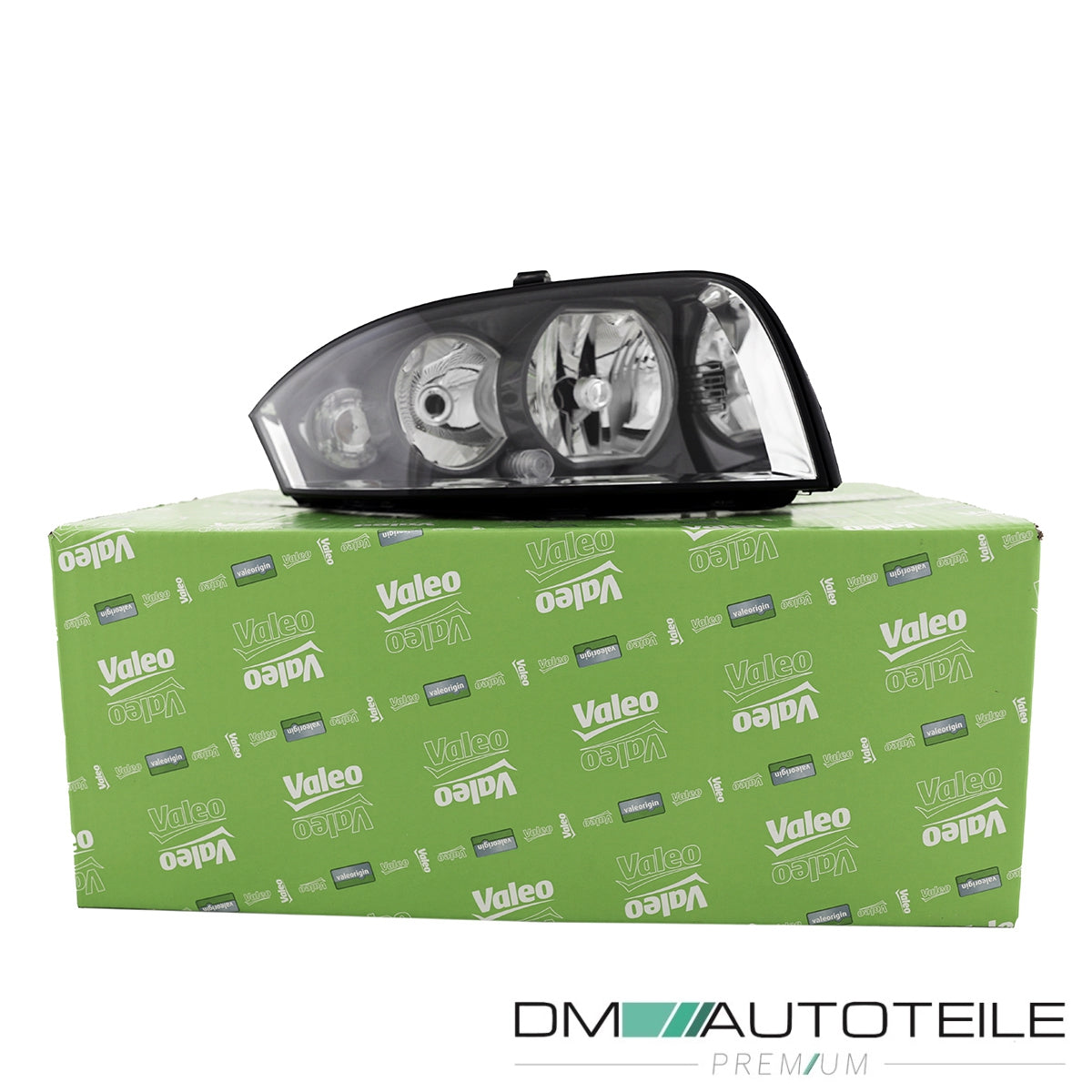 Original Valeo Halogen Scheinwerfer H3 H7 rechts passt für Audi A2 8Z0 1999-2005