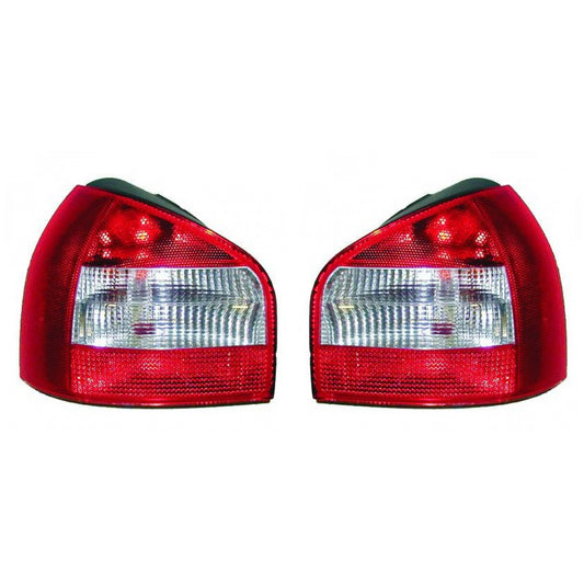 Depo TYC Rückleuchte Heckleuchte SET passt für Audi A3 8L1 Facelift 2000-2003