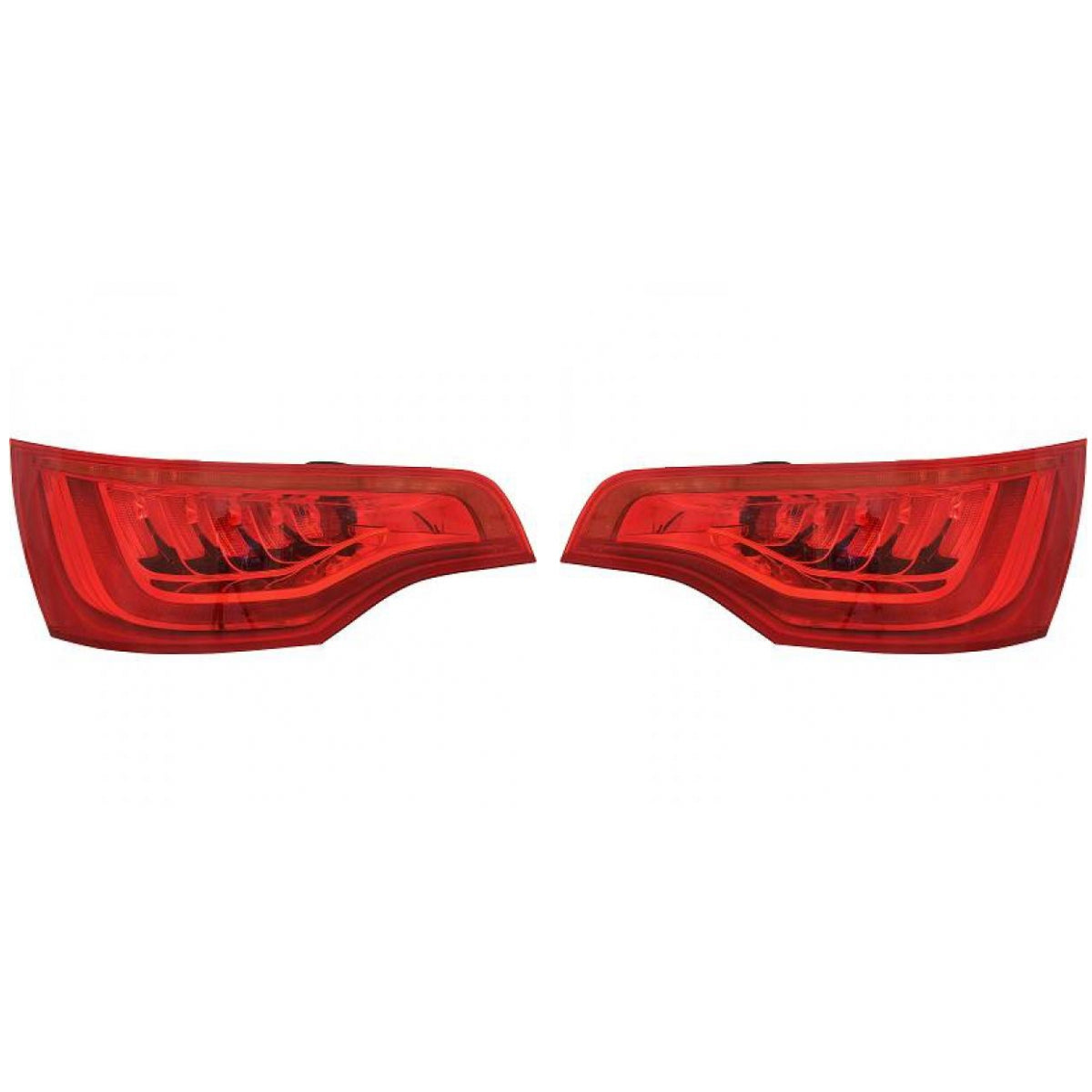 Depo / TYC LED Rückleuchte SET passt für Audi Q7 4LB Facelift ab 2009-2015