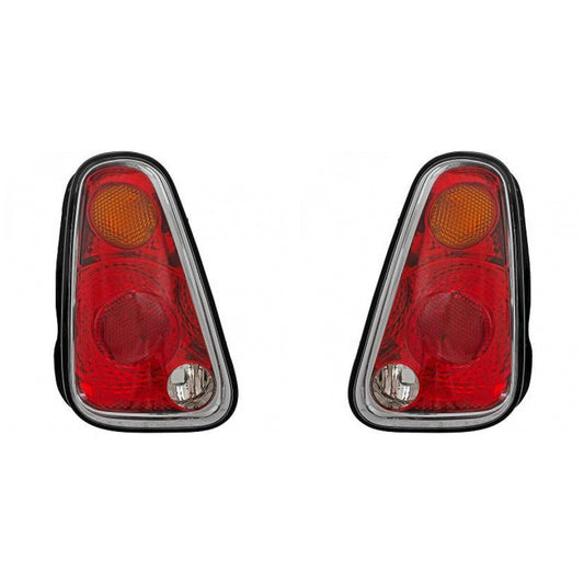 Depo TYC Rückleuchte SET rot weiss passt für Mini R55 R56 Facelift 2006-2015