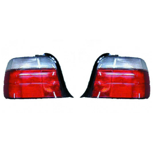 Depo / TYC Rückleuchte SET weiss passt für BMW 3er Compact E36 ab 1994-2000
