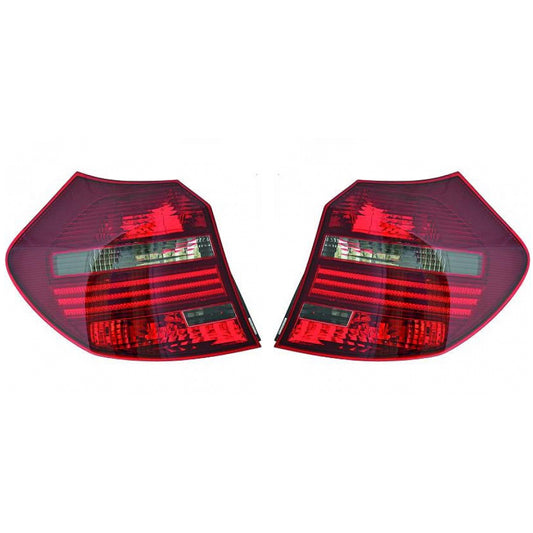 Depo TYC Rückleuchte SET rot grau passt für BMW 1er E87 E81 Facelift 07-13