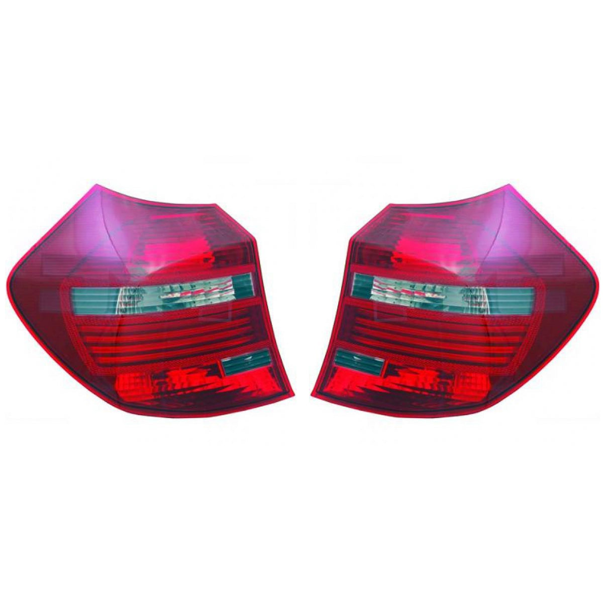 Depo TYC Rückleuchte LED SET rot grau passt für BMW 1er E87 E81 ab 