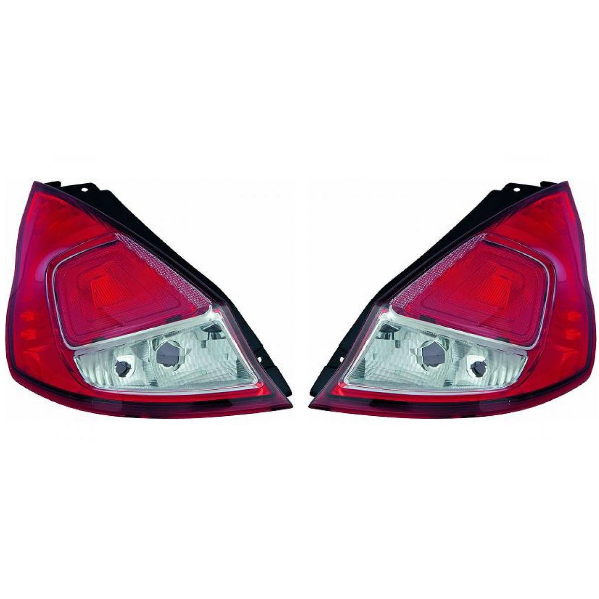 Depo / TYC Rückleuchte SET passt für Ford Fiesta VI (CB1, CCN) ab 2012-2017