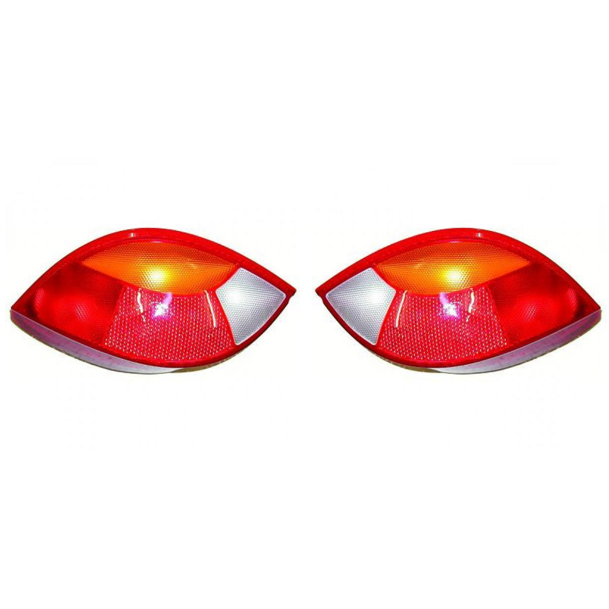 Depo / TYC Rückleuchte Heckleuchte SET passt für Ford KA RB ab Baujahr 96-08