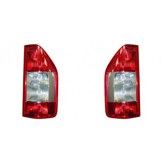Depo / TYC Rückleuchte SET passt für Mercedes Sprinter 2-t/3-t/4-t ab 02-06