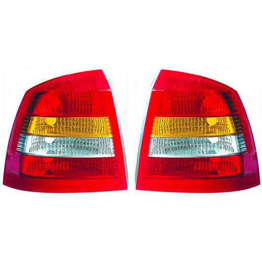 Depo / TYC Rückleuchte SET passt für Opel Astra G CC ab Baujahr 98-04