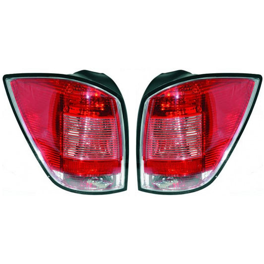 Depo / TYC Rückleuchte SET passt für Opel Astra H Caravan A04 ab 07-14