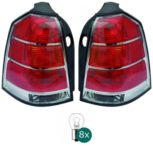 Depo / TYC  Heckleuchte links passt für Opel Zafira Family B A05 ab 05-07 inklusive Leuchtmittel/Birnen