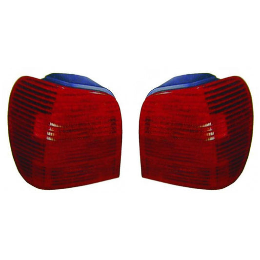 Depo / TYC Rückleuchte rot SET passt für VW Polo 6N2 ab Baujahr 1999-2001