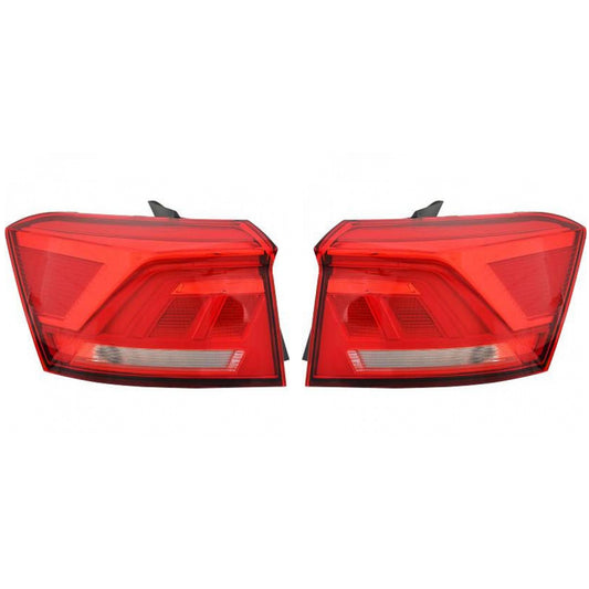 Rückleuchte Heckleuchte rot LED SET außen passt für VW T-ROC (A11) ab 2017